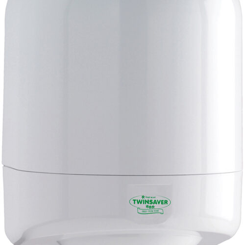 TWINSAVER Centrefeed Paper Dispenser - Maxi - White - Plastic