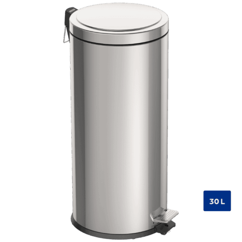 30L Stainless Steel Pedal Bin